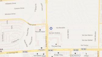 Map for Decatur Pines Apartments - Las Vegas, NV