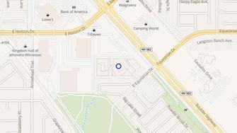 Map for Horizon Senior Apartments - Henderson, NV