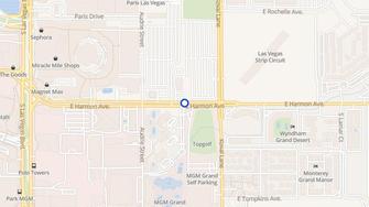 Map for Harmon Crossings Apartments - Las Vegas, NV