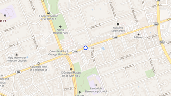 Map for Quebec Apartments - Arlington, VA