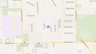 Map for Edenbridge Apartments - Tinley Park, IL