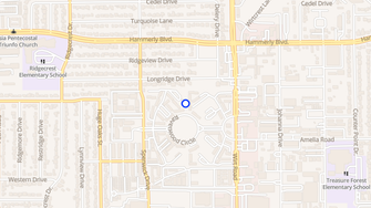 Map for Ravenwood Apartments - Houston, TX