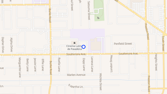 Map for Southmore Park Apartments - Pasadena, TX