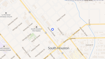 Map for Dumont Palace Apartments - South Houston, TX