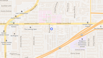 Map for Gigi Apartments - Garden Grove, CA