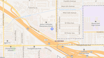 Map for Rocel Properties - Buena Park, CA