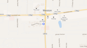 Map for Weston Pines Apartments - Weston, WI