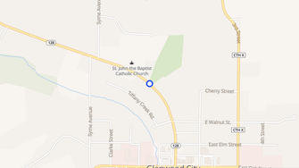 Map for Glen Park Manor - Glenwood City, WI
