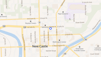Map for Castleton Apartment Complex - New Castle, PA