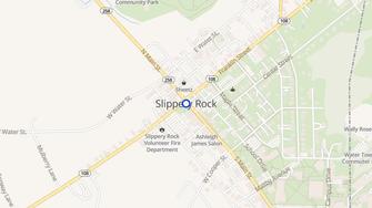 Map for Campus Heights - Slippery Rock, PA