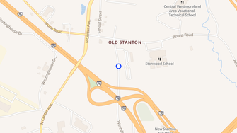 Map for New Stanton Manor - New Stanton, PA