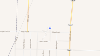 Map for Ridgely Manor Apartments - Ridgely, TN