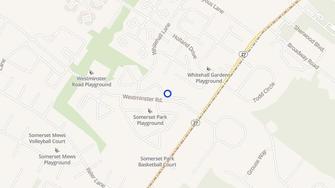 Map for Somerset Park - Somerset, NJ