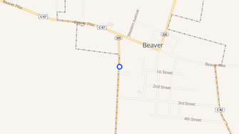 Map for Beaver Meadows Apartments - Beaver, OH