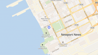 Map for Newport Towers Apartments - Newport News, VA