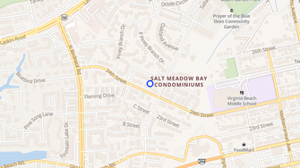 Map for Barberton Apartments - Virginia Beach, VA
