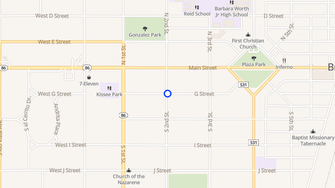 Map for Redondo Apartments - Brawley, CA