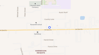 Map for Steeplechase Apartments - Anderson, IN
