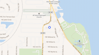 Map for Riverwatch Apartments - Jensen Beach, FL