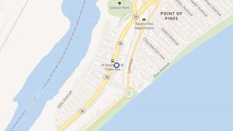 Map for Point of Pines - Revere, MA