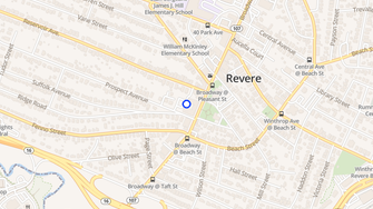 Map for Broadway Towers - Revere, MA