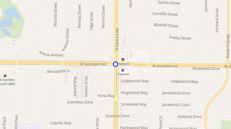 Map for Porta Rossa Apartments  - Oxnard, CA