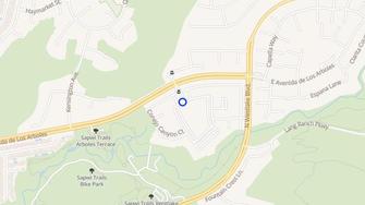 Map for Knolls Apartments - Thousand Oaks, CA