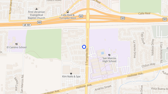 Map for De Vida Apartments - Santa Barbara, CA