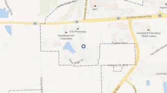 Map for Westwood Pines - Columbus, IN