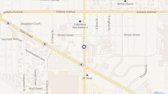 Map for Booth Manor Columbus - Columbus, IN