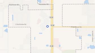 Map for Coleman Modernaire Apartments - Plant City, FL