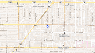 Map for Palma Ceia Gardens - Tampa, FL