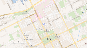 Map for Modern Tool Square - Erie, PA