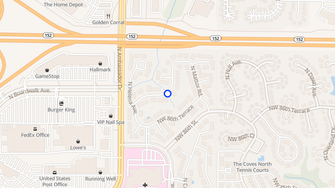 Map for Quail Run Apartments and Duplexes - Kansas City, MO