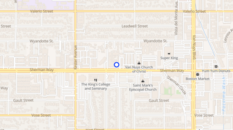 Map for Terra Grande Apartments - Van Nuys, CA