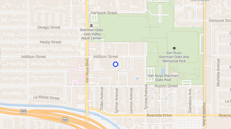 Map for Terraces at the Oaks  - Sherman Oaks, CA