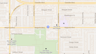 Map for Horace Heidt Estates - Sherman Oaks, CA