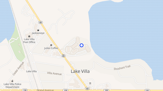 Map for Deep Lake Hermitage - Lake Villa, IL