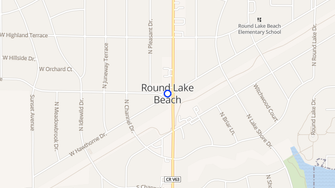 Map for Cedar Villa's - Round Lake Beach, IL