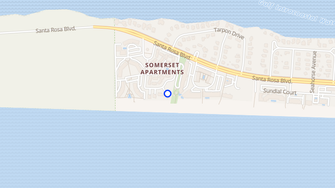 Map for Island Surf Condominiums - Fort Walton Beach, FL