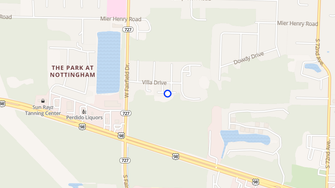 Map for Fairfield Villas - Pensacola, FL