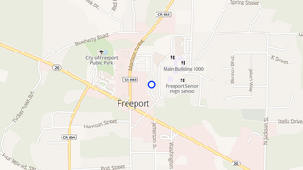 Map for Hazelwood Apartments - Freeport, FL
