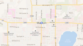 Map for Southern Villas Of Madison - Madison, FL