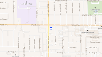 Map for 310 South Ham Lane - Lodi, CA