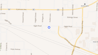Map for Williamsburg Apartments - Jonesboro, AR