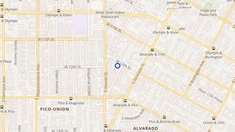 Map for Lake Street Apartments - Los Angeles, CA