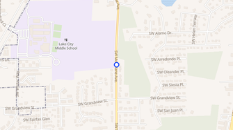 Map for Hopkins Mc Farlane Apartments - Lake City, FL