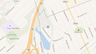 Map for Woodside Gardens - Roselle Park, NJ