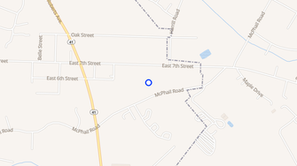 Map for Apartments of Lumberton - Lumberton, NC