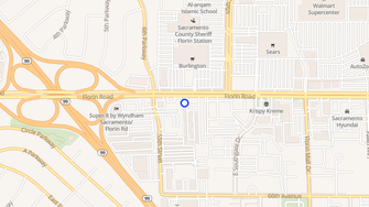 Map for Spartan Village Apartments - Sacramento, CA